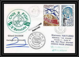 1776 Astrobale Signé Signed Daudon 18/12/1991 TAAF Antarctic Terres Australes Lettre (cover) - Antarctic Expeditions