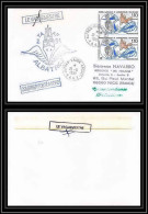 1788 Albatros 21/6/1991 Signé Signed TAAF Antarctic Terres Australes Lettre (cover) - Antarctic Expeditions