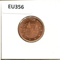 5 EURO CENTS 2001 SPAIN Coin #EU356.U.A - Spanje