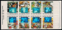 1995 Finland, Dog Hills Kids, Hologram Booklet FD Stamped. - Carnets