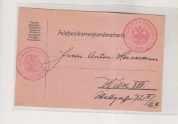 AUSTRIA   WW I 1915  Nice Military Stationery - Brieven En Documenten