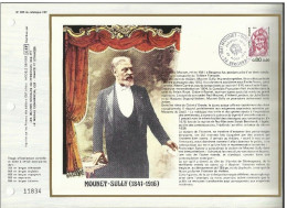 FRANCE -  FDC - Mounet-Sully (1841-1916) - Feuillet N° 365 Du Catalogue CEF - 1970-1979