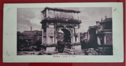 Carta Postale Non Circulée - 14 Cm X 7 Cm - ITALIA - ROMA - ARCO DI TITO - Autres Monuments, édifices