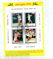 Publicite  Bloc Tennis Cachet - Korea (Zuid)