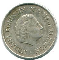 1/4 GULDEN 1965 ANTILLAS NEERLANDESAS PLATA Colonial Moneda #NL11375.4.E.A - Antilles Néerlandaises