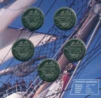 NÉERLANDAIS NETHERLANDS 5 FLORIN SAIL 2000 MINT SET 5 Pièce #SET1132.7.F.A - Jahressets & Polierte Platten
