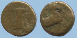 AIOLIS KYME HORSE SKYPHOS Authentique GREC ANCIEN Pièce 3.1g/15mm #AG075.12.F.A - Griechische Münzen