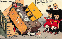 HUMOUR Par TOM BROWNE. Moving Day - Déménagement - Humor