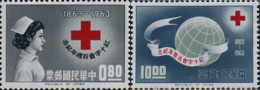 314587 MNH CHINA. FORMOSA-TAIWAN 1963 100 ANIVERSARIO DE LA CRUZ ROJA INTERNACIONAL - Ungebraucht