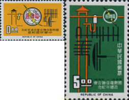 314606 MNH CHINA. FORMOSA-TAIWAN 1965 UNION INTERNACIONAL DE TELECOMUNICACIONES - Unused Stamps