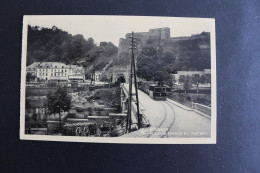 S-C-50 / Luxembourg - Bouillon. Le Pont De France Et Le Chateau - Tunnel Avec Tram Vapeur (Stoomtram) - Bouillon