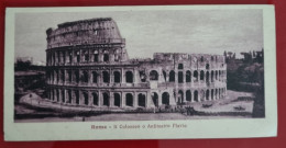 Carta Postale Non Circulée - 14 Cm X 7 Cm - ITALIA - ROMA - IL COLOSSEO O ANFITEATRO FLAVIO - Coliseo