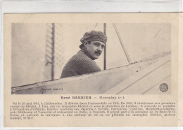 René Barrier - Monoplan N° 1 - Piloten