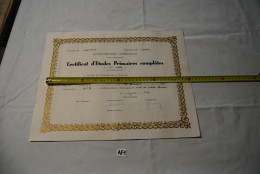 AF1 Certificat D'école Primaire - LOBBES - Charleroi - 1978 - Diplomas Y Calificaciones Escolares