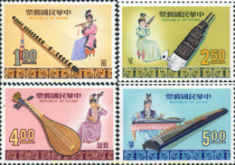 314615 MNH CHINA. FORMOSA-TAIWAN 1969 INSTRUMENTOS MUSICALES - Nuovi