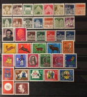 BUND Komplettjahrgang 1966 Postfrisch - Siehe Bild - Unused Stamps