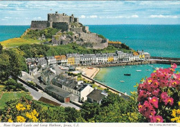 Mont Orgueil Castle & Gory Harbour, Jersey - Unused Postcard - C.I1 - Other & Unclassified