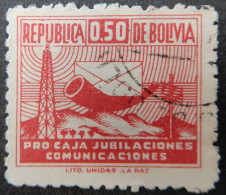 Bolivië Bolivia 1953 (2) Pro Caja De Jubilaciones De Comunicaciones - Bolivie