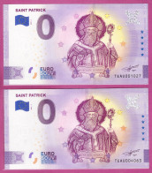 0-Euro TEAU 2021-1 SAINT PATRICK Set NORMAL+ANNIVERSARY - Private Proofs / Unofficial