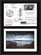 2793 ANTARCTIC Terres Australes (taaf)-carte Postale Dufresne 2 Signé Signed Op 2008/1 Kerguelen N°510 13/4/2008 - Cartas & Documentos