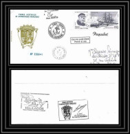 2789 Helilagon Terres Australes TAAF Lettre Cover Dufresne 2 Signé Signed Op 2008/1 ST PAUL 21/4/2008 PAQUEBOT - Elicotteri