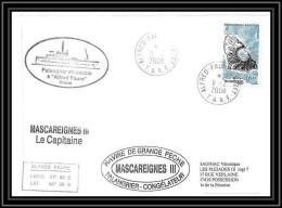 2766 ANTARCTIC Terres Australes TAAF Lettre Cover Dufresne 2 Signé Signed N°506 MASCAREIGNES 3 Escale 11/2/2008 - Antarctische Expedities