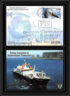 2756 ANTARCTIC Terres Australes (taaf)-carte Postale Dufresne 2 Signé Signed Op 2007/1 N°467 ST PAUL 17/4/2007 - Storia Postale