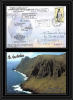 2752 ANTARCTIC Terres Australes (taaf)-carte Postale Dufresne 2 Signé Signed Op 2007/4 N°446 ST PAUL 20/12/2007 - Covers & Documents