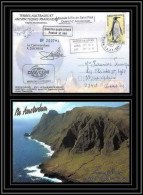 2752 ANTARCTIC Terres Australes (taaf)-carte Postale Dufresne 2 Signé Signed Op 2007/4 N°446 ST PAUL 20/12/2007 - Briefe U. Dokumente