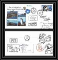 2734 Helilagon Terres Australes TAAF Lettre Cover Dufresne 2 Signé Signed Année Polaire KERGUELEN N°465 2007 Albatros - Hélicoptères