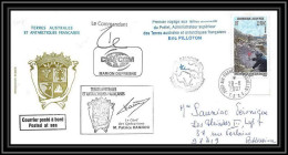 2708 Terres Australes TAAF Lettre Cover Dufresne 2 Signé Signed Op 2007/2 Kerguelen N°458 23/8/2007 Helilagon - Hélicoptères