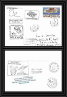 2717 ANTARCTIC Terres Australes TAAF Lettre Cover Dufresne 2 Signé Signed Op 2007/2 N°461 1er Voyage Pilloton Helilagon - Storia Postale