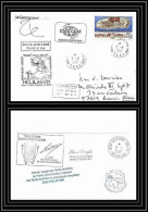 2717 ANTARCTIC Terres Australes TAAF Lettre Cover Dufresne 2 Signé Signed Op 2007/2 N°461 1er Voyage Pilloton Helilagon - Cartas & Documentos