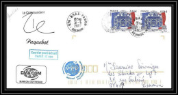 2696 Terres Australes TAAF Lettre Cover Dufresne 2 Signé Signed IPEV MADRAS 2007 N°471 Inde India - Antarctische Expedities