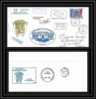 2671 ANTARCTIC Terres Australes TAAF Lettre Cover Dufresne 2 Signé Signed Op 2007/1 Crozet 5/4/2007 N°471 - Antarctische Expedities