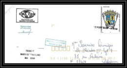 2580 ANTARCTIC Rangun -Lettre Cover Dufresne 2 Signé Signed Transit Maurice Thailande 8/6/2006 N°429 Obl Griffe - Antarctic Expeditions
