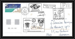 2434 Dufresne 2 Signé Signed N°393 20/3/2004 ELEC MASTER GROUP ANTARCTIC Terres Australes (taaf) Lettre Cover Helilagon - Hubschrauber
