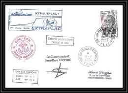 2431 Dufresne 2 Signé Signed KERGUEPLAC 1 19/2/2004 N°392 ANTARCTIC Terres Australes (taaf) Lettre Cover - Antarktis-Expeditionen