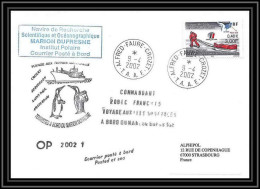 2381 ANTARCTIC Terres Australes TAAF Lettre Cover Dufresne 2 N°294 Op 2002/1 9/4/2002 - Antarctische Expedities