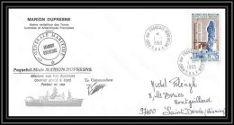 2253 ANTARCTIC Terres Australes TAAF Lettre Cover Dufresne 1/1/1983 Signé Signed La Réunion - Briefe U. Dokumente