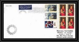 2009 Antarctic USA Lettre (cover) Wagb 283 South Pole Antartica 27/11/980 - Research Stations