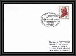 2015 Allemagne (germany Bund) Stuttgart 50 31/5/1981 Lettre (cover) Polarfahrt - Research Stations