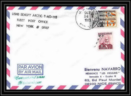2004 Antarctic USA Lettre (cover) Usns Sealift Arctic T-ao-175 14/10/1983 - Research Stations