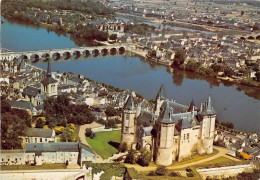 SAUMUR Le Chateau La Loire Et Le Pont Cessart 15(scan Recto-verso) MA1108 - Saumur