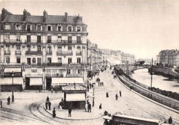 REPRO ANTES 1978 Nantes Autrefois La Place Du Commerce Et Les Quais 25(scan Recto-verso) MA1106 - Nantes