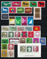 BUND Komplettjahrgang 1969 Postfrisch - Siehe Bild - Unused Stamps