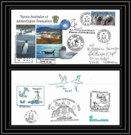 3034 Helilagon Dufresne Signé Signed Op 2010/3 Crozet 11/11/2010 N°569 Otarie Seal Terres Australes (taaf) Lettre Cover - Helikopters
