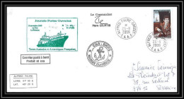 2949 ANTARCTIC Terres Australes TAAF Lettre Dufresne Signé Signed CROZET Portes Ouvertes 23/11/2009 N°522 - Storia Postale