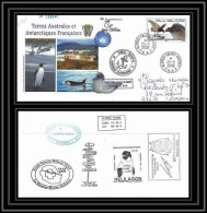 2892 Helilagon Dufresne Signé Signed OP 2009/1 Crozet 25/3/2009 N°535 ANTARCTIC Terres Australes (taaf) Lettre Cover - Hélicoptères