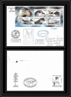 2888 Helilagon Dufresne Signé Signed OP 2009/1 Crozet BLOC N°22 25/3/2009 ANTARCTIC Terres Australes (taaf) Lettre Cover - Helicópteros